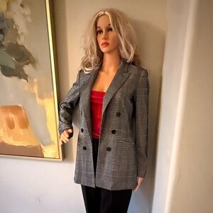 NWT Classic Plaid Blazer - Gorgeous and Very Versatile!